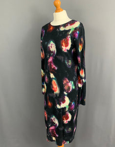 PAUL SMITH JERSEY DRESS - Wool & Silk - Women's Size M Medium IT 44 - UK 12