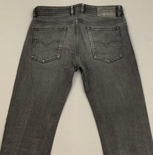 Load image into Gallery viewer, DIESEL SLEENKER SLIM SKINNY JEANS - Grey Denim - Mens Size Waist 32&quot; - Leg 32&quot;
