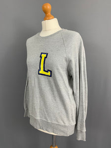 MARKUS LUPFER SWEATER JUMPER - Grey - Size Medium M