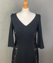 Load image into Gallery viewer, ALICE by TEMPERLEY Black DRESS Size UK 12 - US 8
