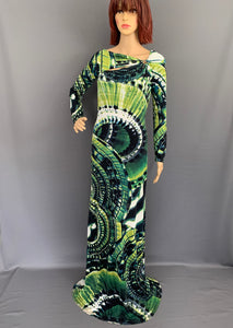 ROBERTO CAVALLI MAXI DRESS - Size IT 40 - UK 8 - XS - Made in Italy