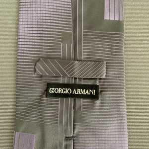 GIORGIO ARMANI TIE - 100% Silk - Made in Italy - FR20581