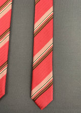 Load image into Gallery viewer, PAL ZILERI Mens Striped 100% Silk TIE - Made in Italy
