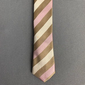 PAUL SMITH STRIPED TIE - 100% SILK - Made in Italy - FR20627