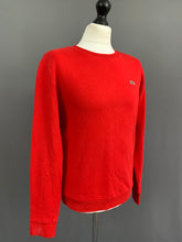 Load image into Gallery viewer, LACOSTE RED SWEATER JUMPER - Mens Size FR 4 - M Medium

