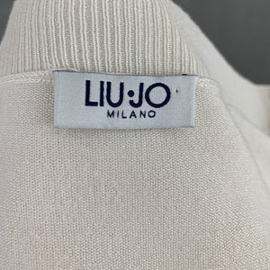 LIU.JO Ivory Fine Knit JUMPER - Size XS - LIU JO