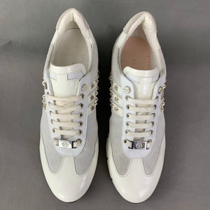 PHILIPP PLEIN Mens White Trainers / Shoes - Size EU 44 - UK 10