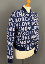 Load image into Gallery viewer, LOVE MOSCHINO Reversible BOMBER JACKET / COAT Size IT 40 - UK 8
