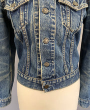 Load image into Gallery viewer, LEVI&#39;S BLUE DENIM JEAN JACKET - Womens Size Small S LEVIS LEVI STRAUSS &amp;Co
