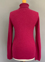 Load image into Gallery viewer, JOHN LEWIS 100% CASHMERE JUMPER - High Neck - Size UK 10 - S Small
