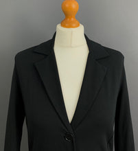 Load image into Gallery viewer, MAXMARA BLACK BLAZER JACKET - Women&#39;s Size Small S - IT 42 - UK 10 MAX MARA
