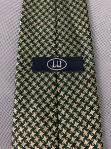 DUNHILL Mens 100% SILK TIE - Made in Italy