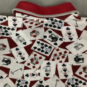 DOLCE & GABBANA Playing Cards POLO SHIRT - Size Age 3 - 6 Months