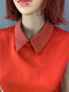ALEXANDER McQUEEN Studded Collar DRESS - Size IT 42 - UK 10 - S Small