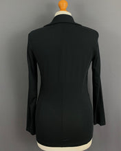 Load image into Gallery viewer, MAXMARA BLACK BLAZER JACKET - Women&#39;s Size Small S - IT 42 - UK 10 MAX MARA
