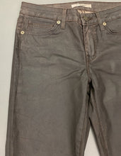 Load image into Gallery viewer, RICH &amp; SKINNY Ladies Bourbon Coated JEANS Size Waist 27&quot; Leg 31&quot;
