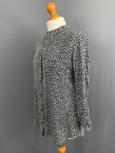 DIANE von FURSTENBERG GILMORE SHIRT TOP - Women's Size US 4 - UK 8 DVF