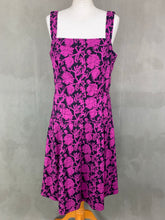 Load image into Gallery viewer, TORY BURCH Purple Linen Blend DRESS Size US 12 - Large -  L
