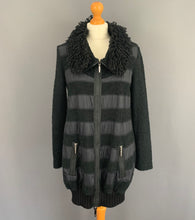 Load image into Gallery viewer, AIRFIELD Black Wool Blend JACKET - Size DE 38 - UK 10 - IT 42
