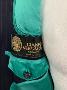 GIANNI VERSACE SUIT - CUSTOM MADE - Size IT 54 - 44" Chest W40 L30