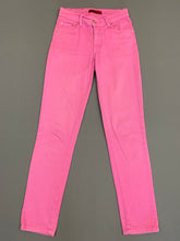 Load image into Gallery viewer, CAROLINA HERRERA Pink Denim Skinny JEANS Size US 0 - UK 4
