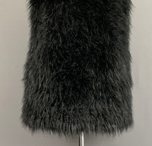 Load image into Gallery viewer, HALSTON FAUX FUR GILET - Silk Lined - Women&#39;s Size US 0 - UK 4
