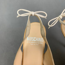 Load image into Gallery viewer, MOSCHINO CHEAPandCHIC Brown Leather Slingback High Heel Shoes Size 37.5 - UK 4.5
