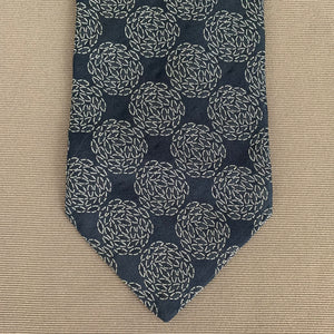 MULBERRY Blue TIE - 100% SILK - Made in Italy