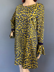 KOCCA GINSENG DRESS - Panther Print - Women's Size Medium M