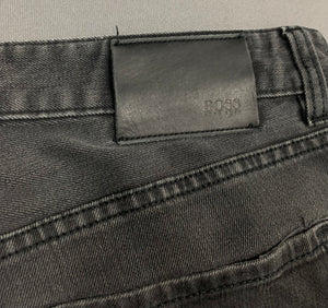 HUGO BOSS MAINE JEANS - Grey Denim - Mens Size Waist 36" - Leg 30"