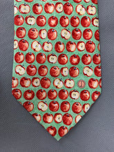 Load image into Gallery viewer, DUNHILL Mens 100% SILK Apple Pattern TIE - Made in Italy
