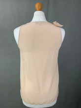 Load image into Gallery viewer, SANDRO Ladies 100% Silk Sleeveless TOP Size 1 - UK 8
