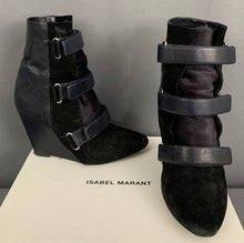 Load image into Gallery viewer, ISABEL MARANT WEDGE BOOTS - OVER PONY - Size EU  / UK
