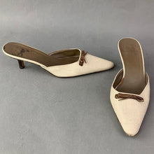Load image into Gallery viewer, KATE SPADE Kitten Heel Mules / Shoes Size UK 3 - EU 37 - US 5.5
