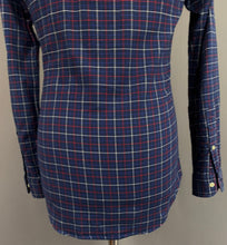 Load image into Gallery viewer, RALPH LAUREN SHIRT - Blue Check Pattern - Men&#39;s Size XS - Extra Small
