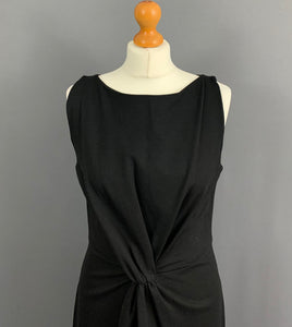 MOSCHINO CHEAPandCHIC BLACK DRESS - Women's Size IT 46 - UK 14
