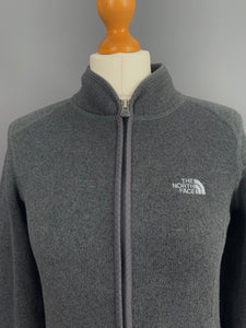 THE NORTH FACE Womens Grey Zip Fasten JACKET - Size Small S
