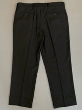 Load image into Gallery viewer, VALENTINO ROMA Black 2 Piece SUIT Size IT 52 - 42&quot; Chest W40 L28
