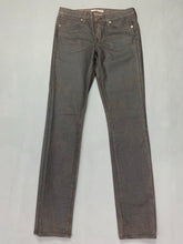 Load image into Gallery viewer, RICH &amp; SKINNY Ladies Bourbon Coated JEANS Size Waist 27&quot; Leg 31&quot;
