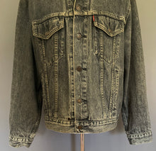 Load image into Gallery viewer, LEVI&#39;S GREY DENIM JEAN JACKET - Mens Size Large L LEVIS 70503 LEVI STRAUSS &amp;Co
