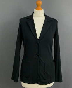 MAXMARA BLACK BLAZER JACKET - Women's Size Small S - IT 42 - UK 10 MAX MARA