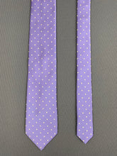 Load image into Gallery viewer, LANVIN Paris Mens Purple 100% Silk TIE - Made in France
