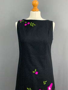 MOSCHINO CHEAPandCHIC BLACK DRESS - Women's Size IT 42 - UK 10