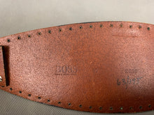Load image into Gallery viewer, HUGO BOSS Brown Genuine Leather BELT - Size EU 90
