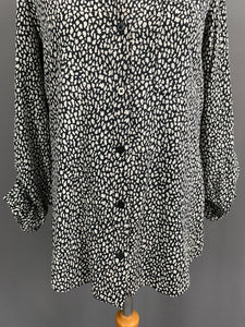 DIANE von FURSTENBERG GILMORE SHIRT TOP - Women's Size US 4 - UK 8 DVF