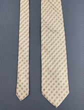 Load image into Gallery viewer, BOSS HUGO BOSS Mens Check Pattern 100% SILK TIE - Made in Italy
