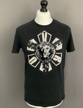 Load image into Gallery viewer, VERSACE Black T-SHIRT - Embroidered Lion TSHIRT - Size M Medium TEE
