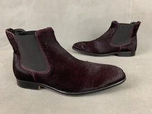 Load image into Gallery viewer, TOD&#39;S Mens CALFHIDE Aubergine CHELSEA BOOTS - Size UK 7 - EU 41 TODS with Box
