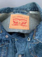 Load image into Gallery viewer, LEVI STRAUSS &amp;Co Mens Blue LEVI&#39;S DENIM JACKET Size LARGE L LEVIS
