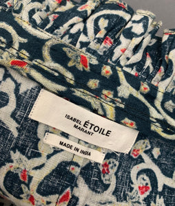 ISABEL MARANT ÉTOILE Linen SHIRT / BLOUSE Size FR 36 UK 8 XS ETOILE